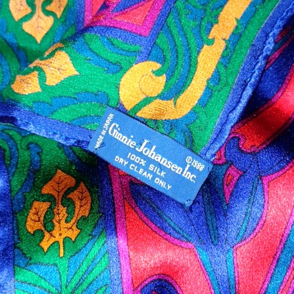 Ginnie Johansen Silk Scarf - Picture 5 of 5